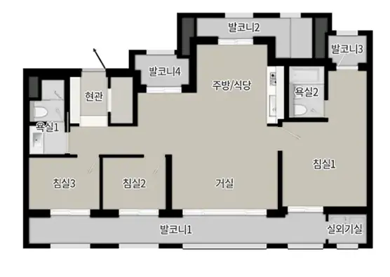 59Type평면도입니다